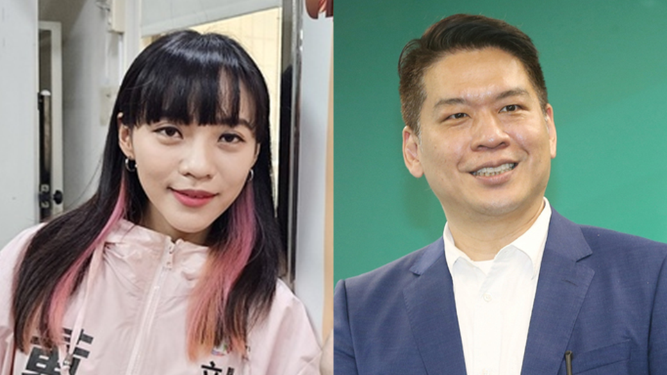 民進黨高雄市立委參選人黃捷(左)、李柏毅(右)。(合成圖/中央社)