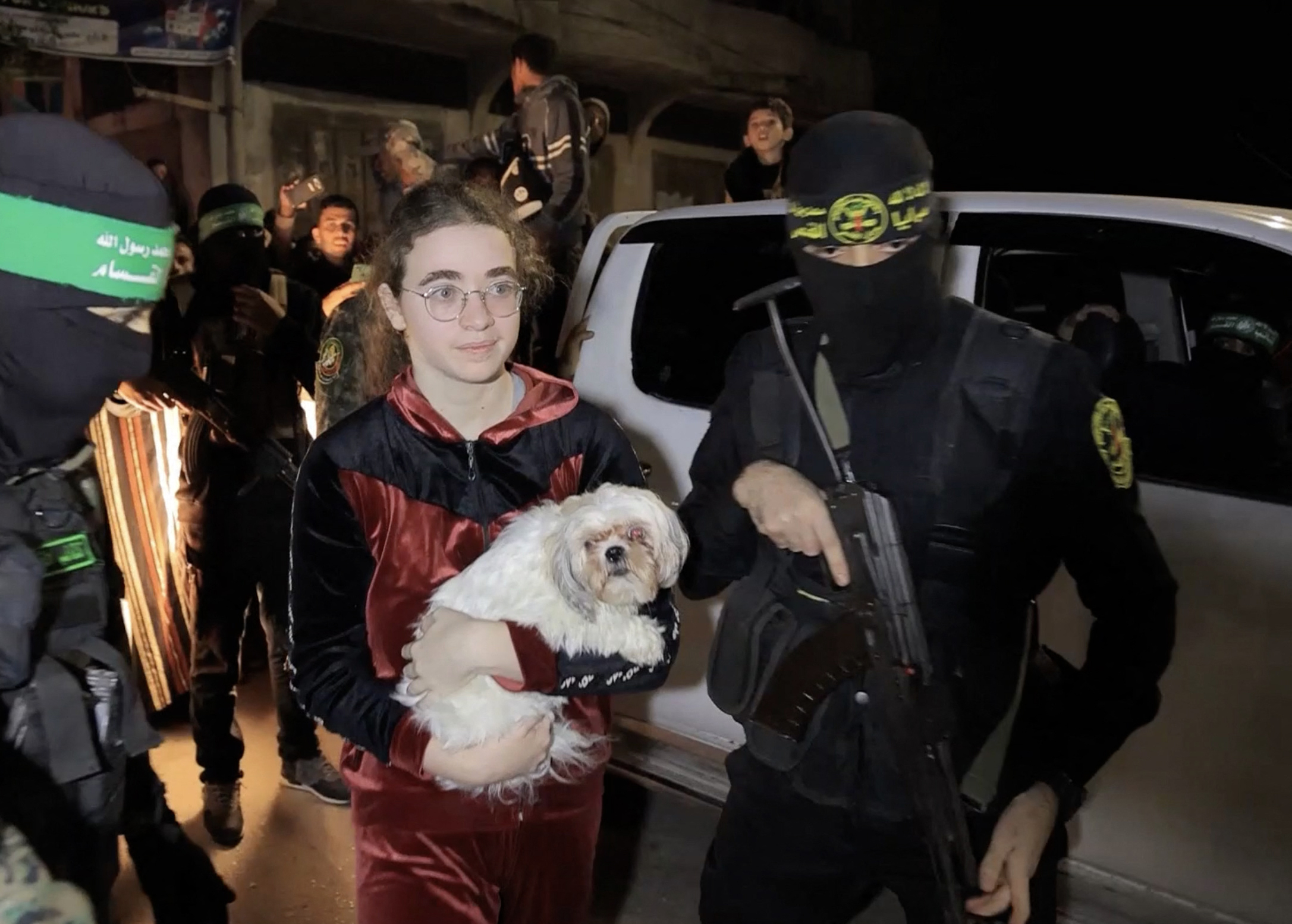 哈瑪斯再釋放12名人質。(AFP)