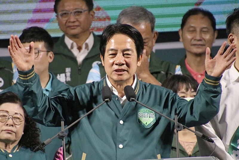 民進黨總統參選人賴清德。(資料照/中央社)