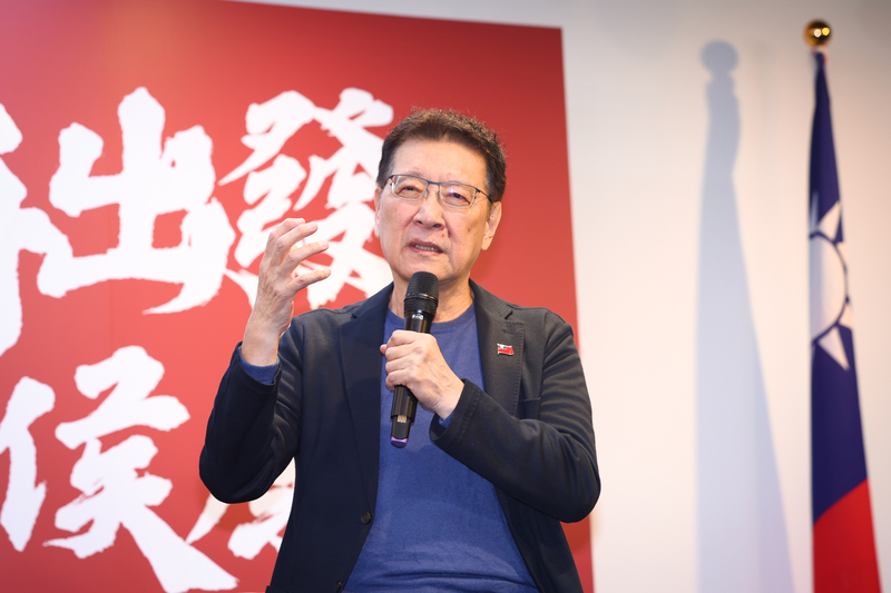 國民黨副總統候選人趙少康。(資料照片/中央社)