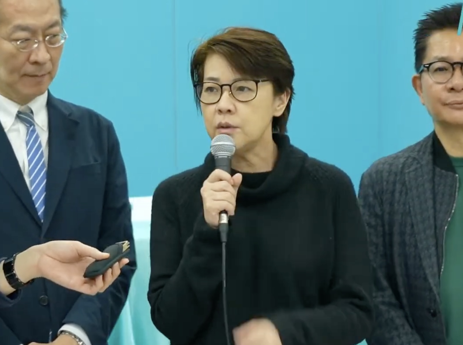 民眾黨總統候選人柯文哲競選辦公室總幹事、不分區立委候選人黃珊珊6日表示，「KP TV」網路直播頻道的相關細節將在明天公布。(民眾黨提供)