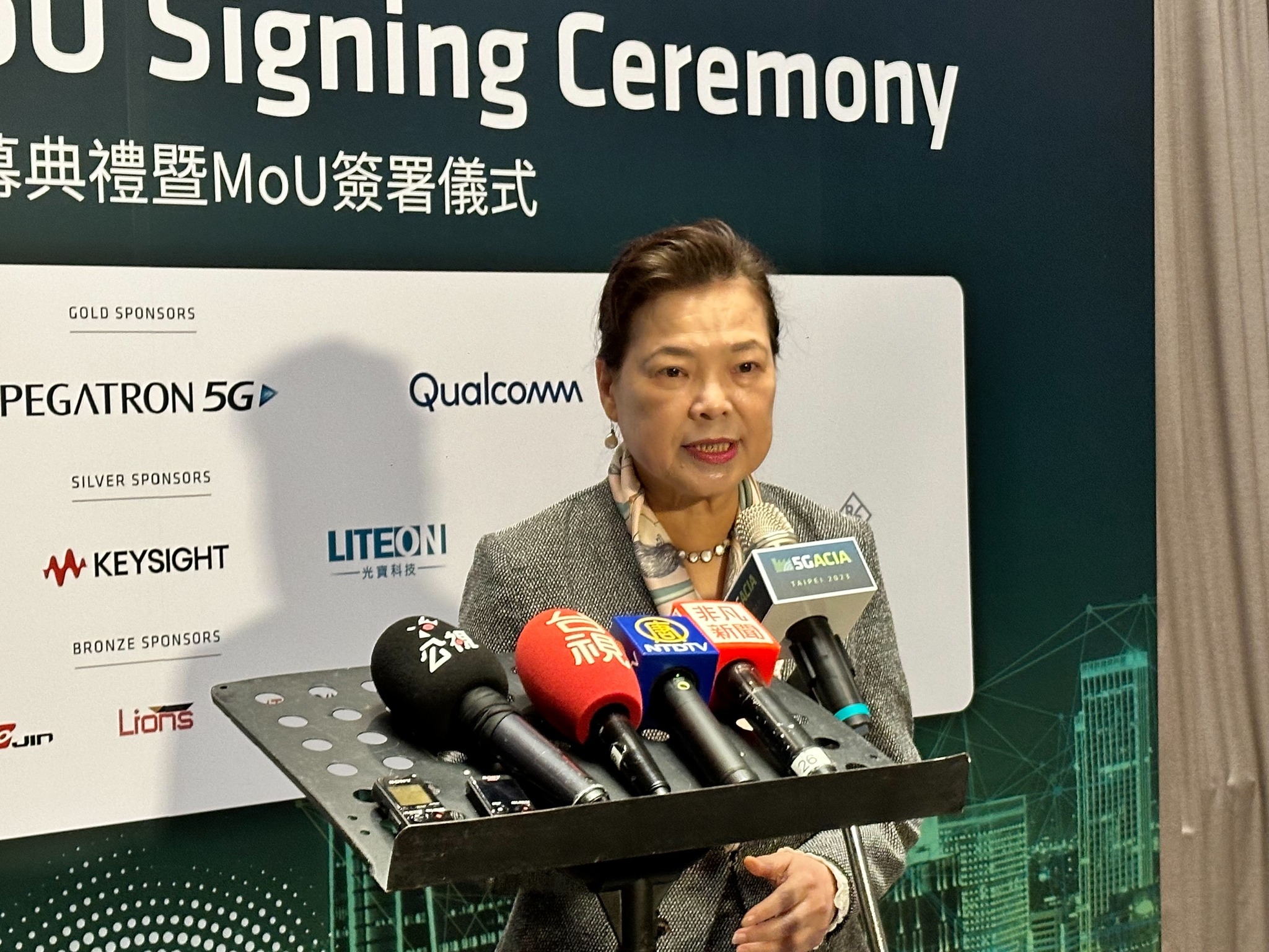 經濟部長王美花。(謝佳興 攝)