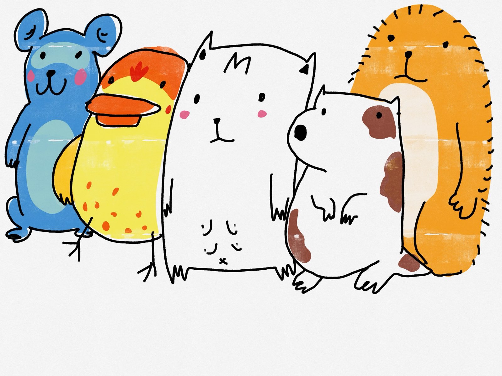 李老師希望未來能夠「再轉行」，回到畫家身分。(李老師提供)