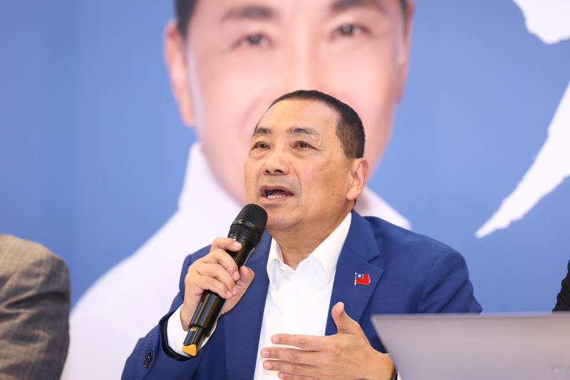 國民黨總統候選人侯友宜。(資料照/中央社)