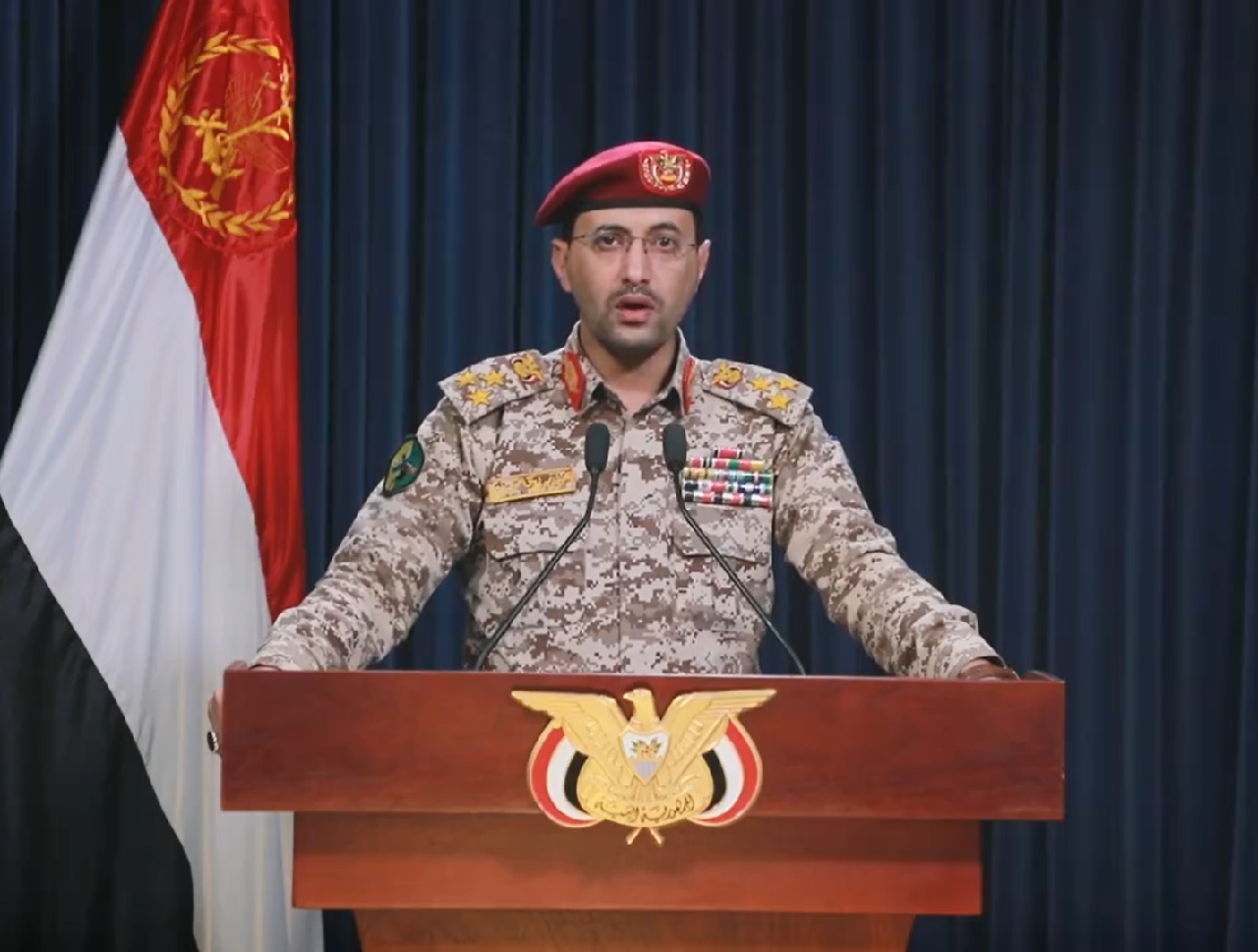 「青年運動」發言人薩里(Yahya Saree)。(圖：X平台@AoR3138)