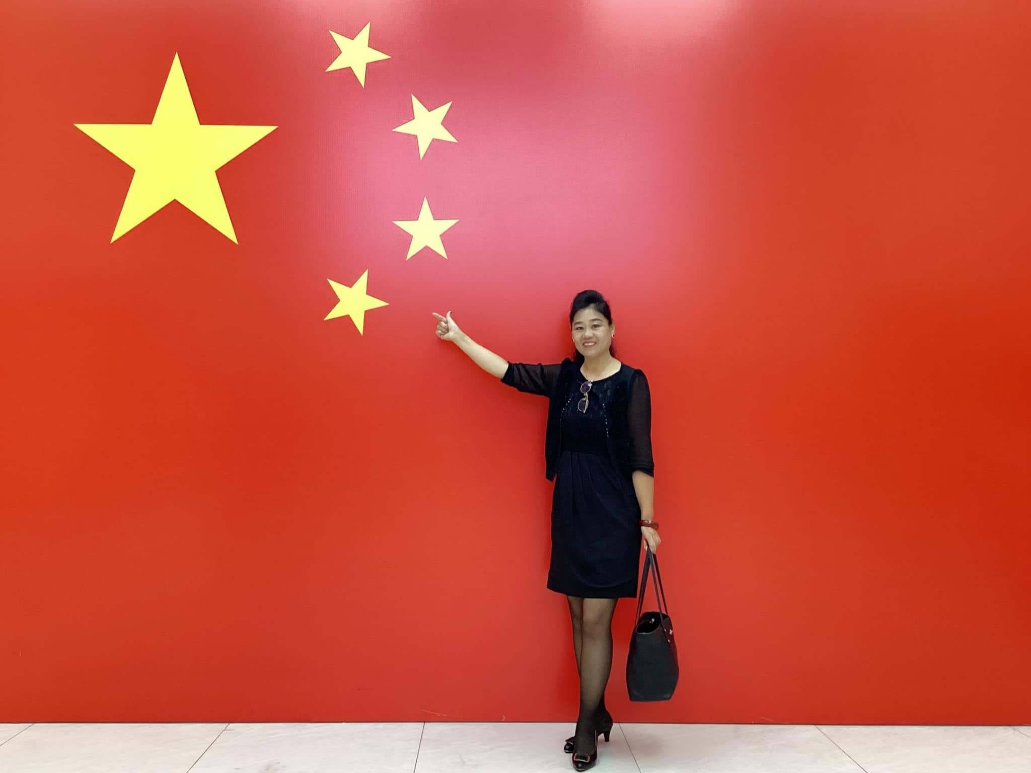 「大高雄海峽兩岸經貿文化促進會」理事長蔡占萍。(臉書)