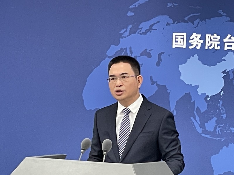 中國國台辦發言人陳斌華。 (圖：中央社)