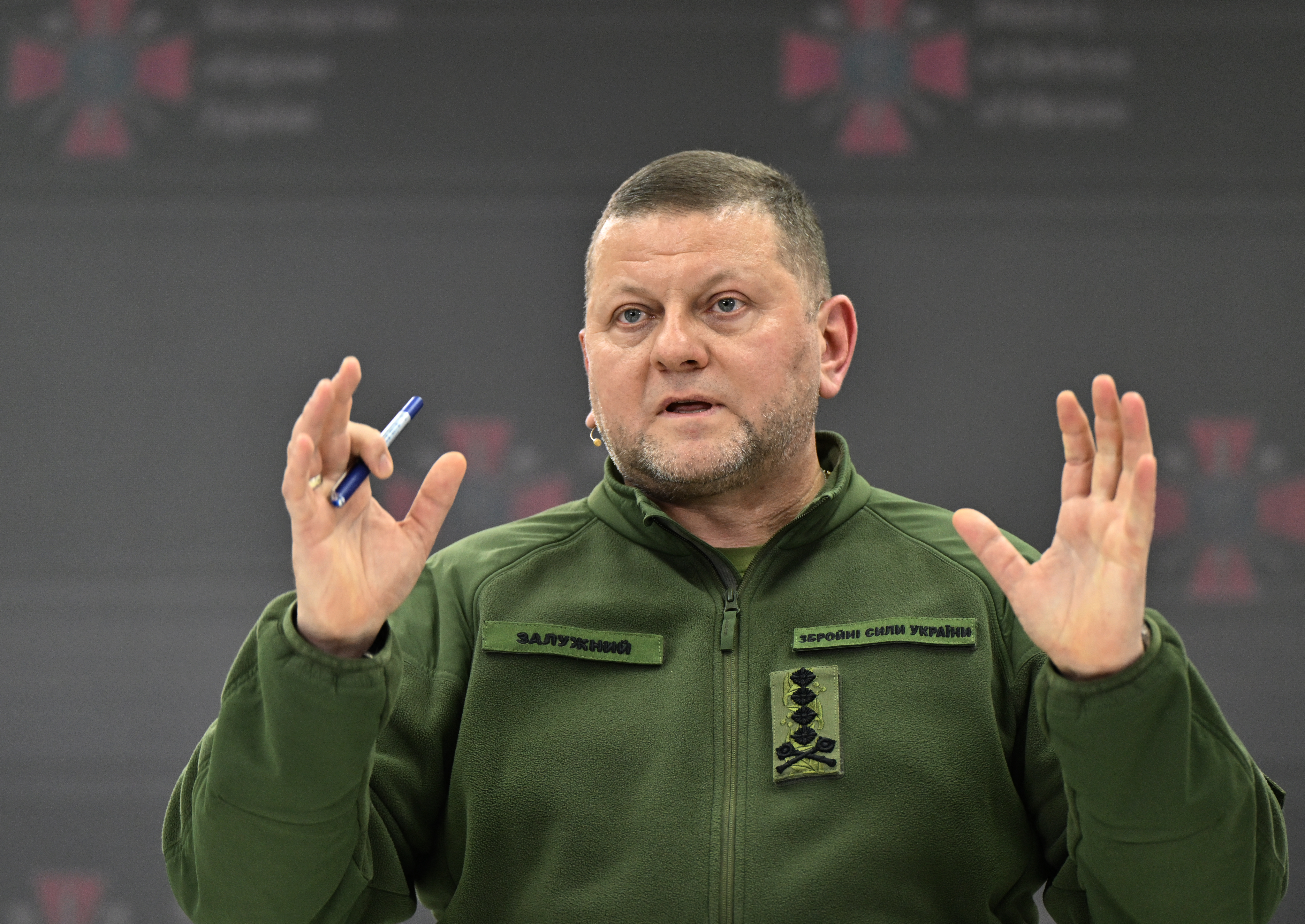 烏克蘭武裝部隊總司令扎盧茲尼(Valeriy Zaluzhnyi)(圖)將被開除。 (AFP)