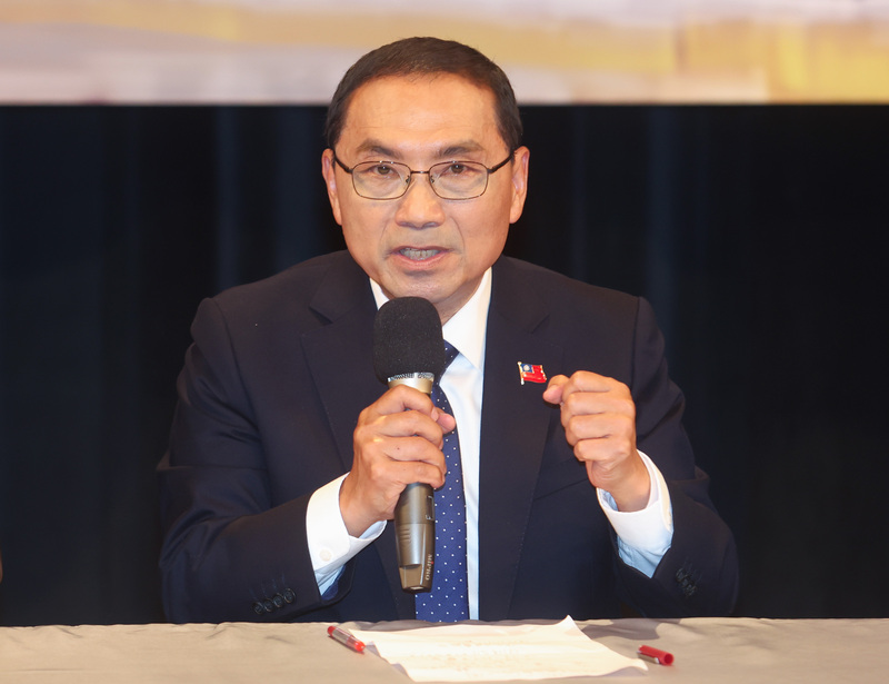 國民黨總統候選人侯友宜。(資料照/中央社)