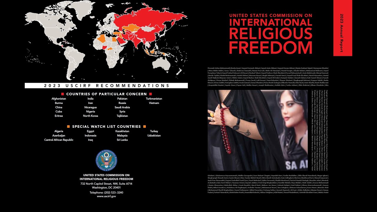 美國國務院4日公布年度宗教自由觀察名單。 (圖:翻拍自YT)