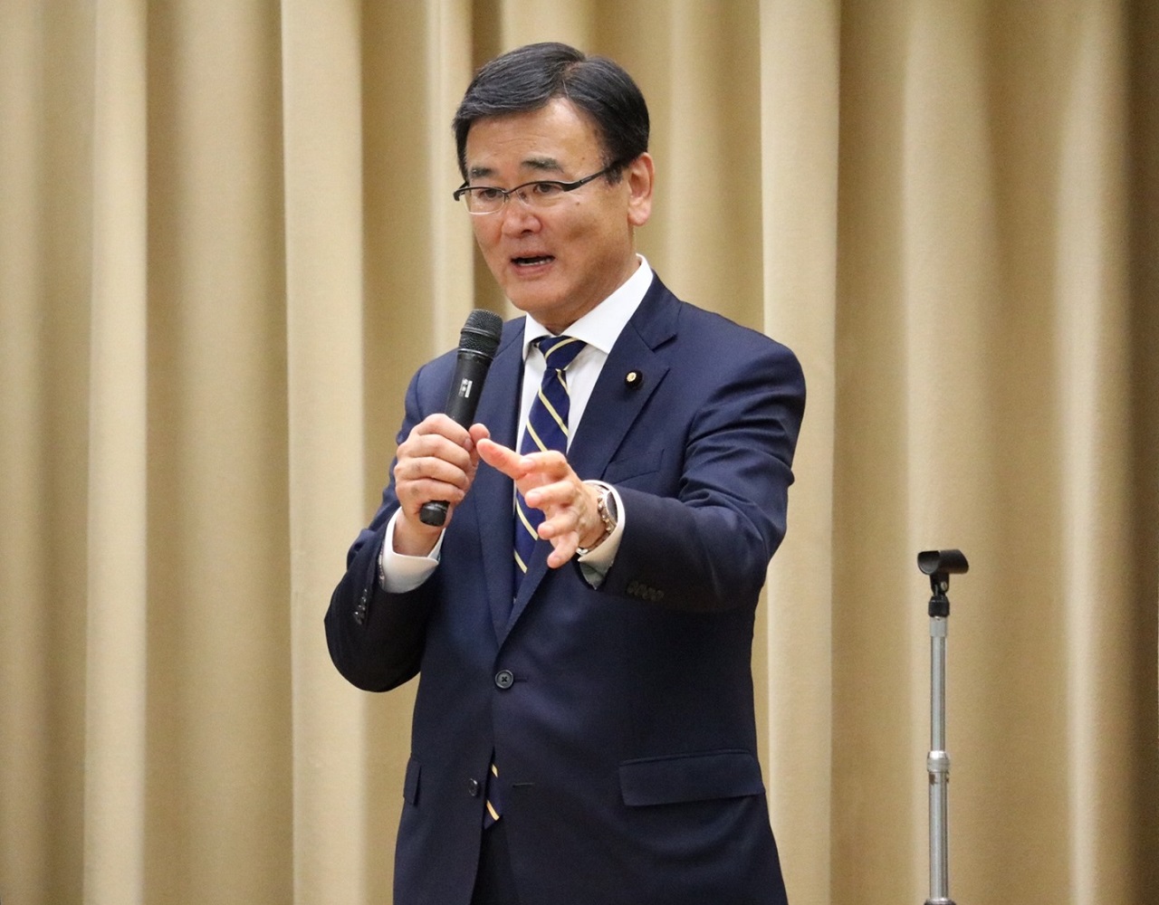 日本內閣官房副長官森屋宏表示，會密切關注台諾斷交對未來的影響。(圖：森屋宏臉書)