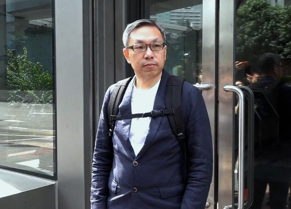 黎智英案，前香港蘋果高層張劍虹出庭作證。 (圖:翻拍香港電台)