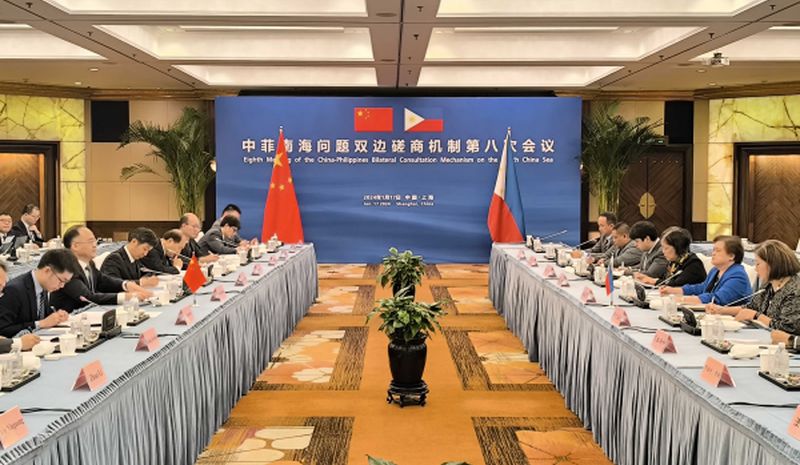 中國和菲律賓17日舉行南海問題雙邊會議。 (圖:中國外交部)