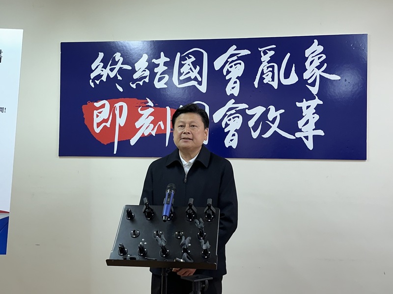 國民黨團總召傅崐萁。(圖：中央社)