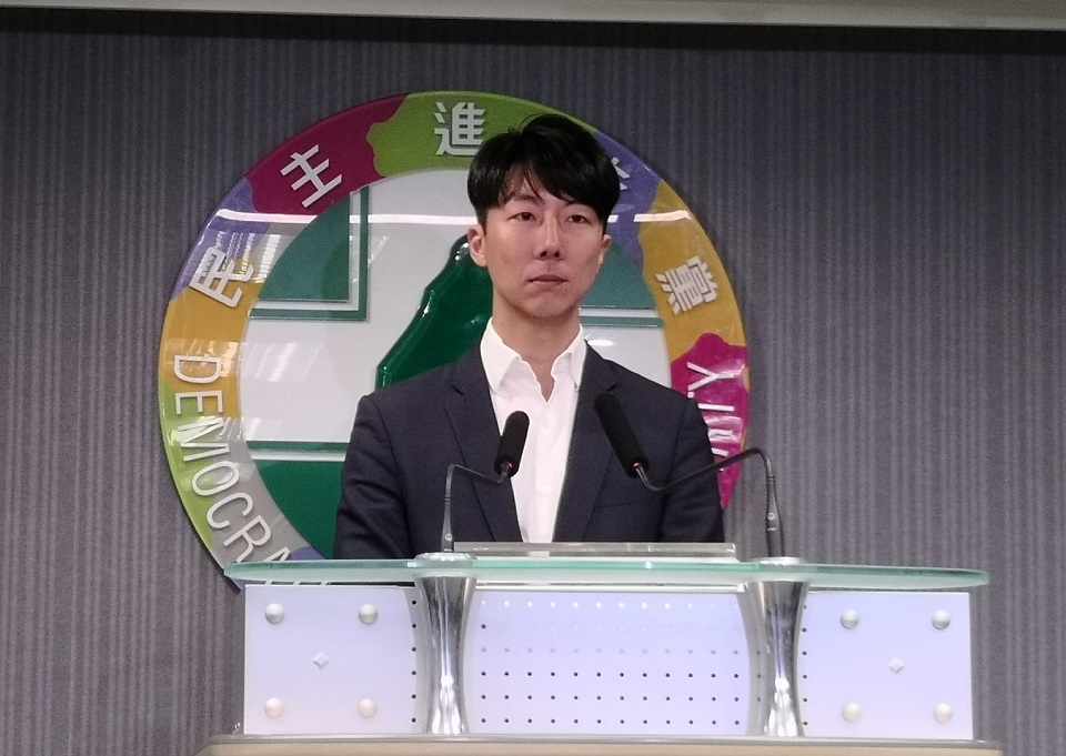 民進黨發言人吳崢。(資料照/劉玉秋 攝)