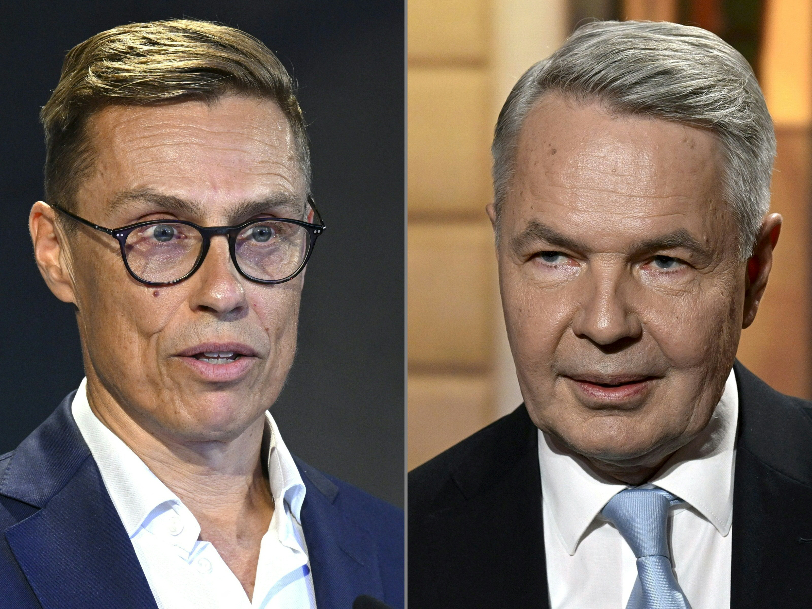 芬蘭前總理史塔布(Alexander Stubb,左)和前外交部長哈維斯托(Pekka Haavisto)。 (AFP合成圖)
