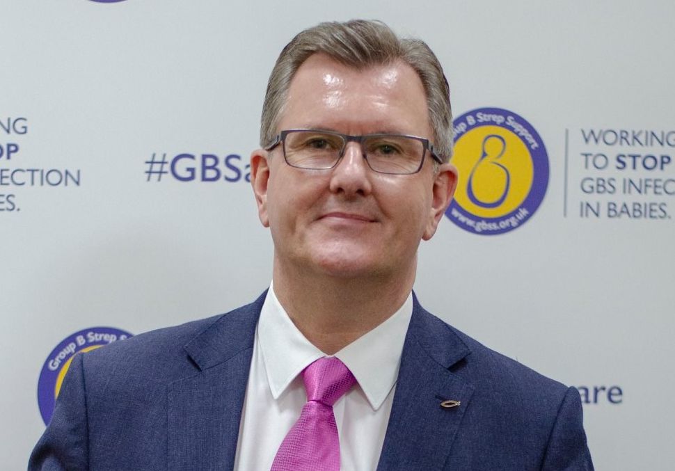 北愛爾蘭主要的親英國政黨「民主聯盟黨」(DUP)黨魁唐納森(Jeffrey Donaldson)。(臉書)