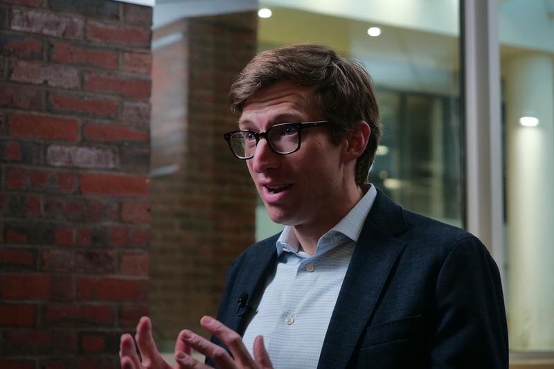 「晶片戰爭」作者米勒(Chris Miller)。資料照。(圖：中央社)