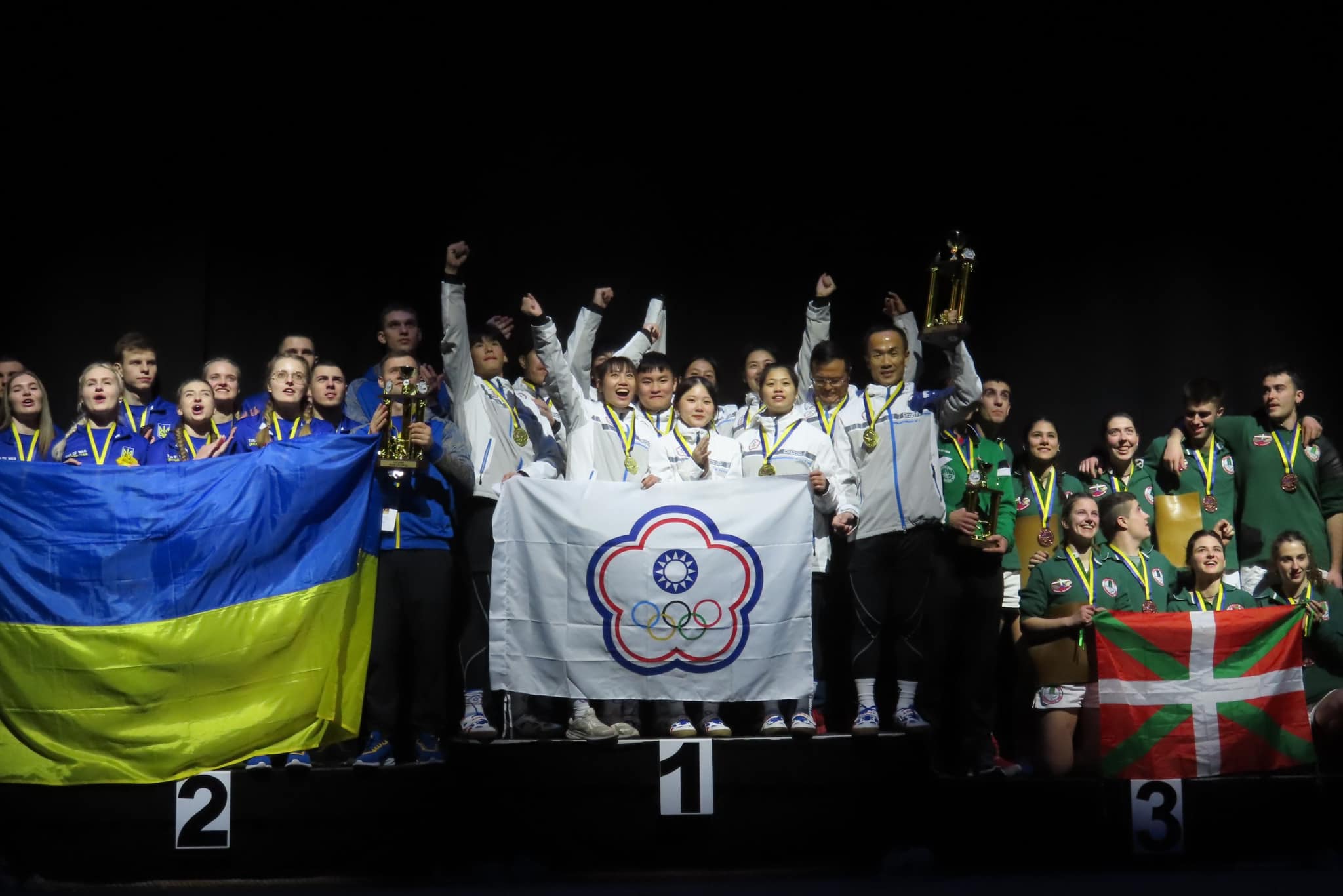 世界室內拔河錦標賽，台灣隊單日狂掃3金。(圖：中華民國拔河運動協會臉書)