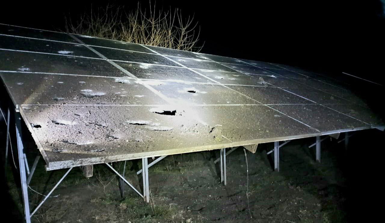 烏克蘭第聶伯羅(Dnipro)地區遭到俄羅斯攻擊，基礎設施遭到破壞(圖)。(X平台)