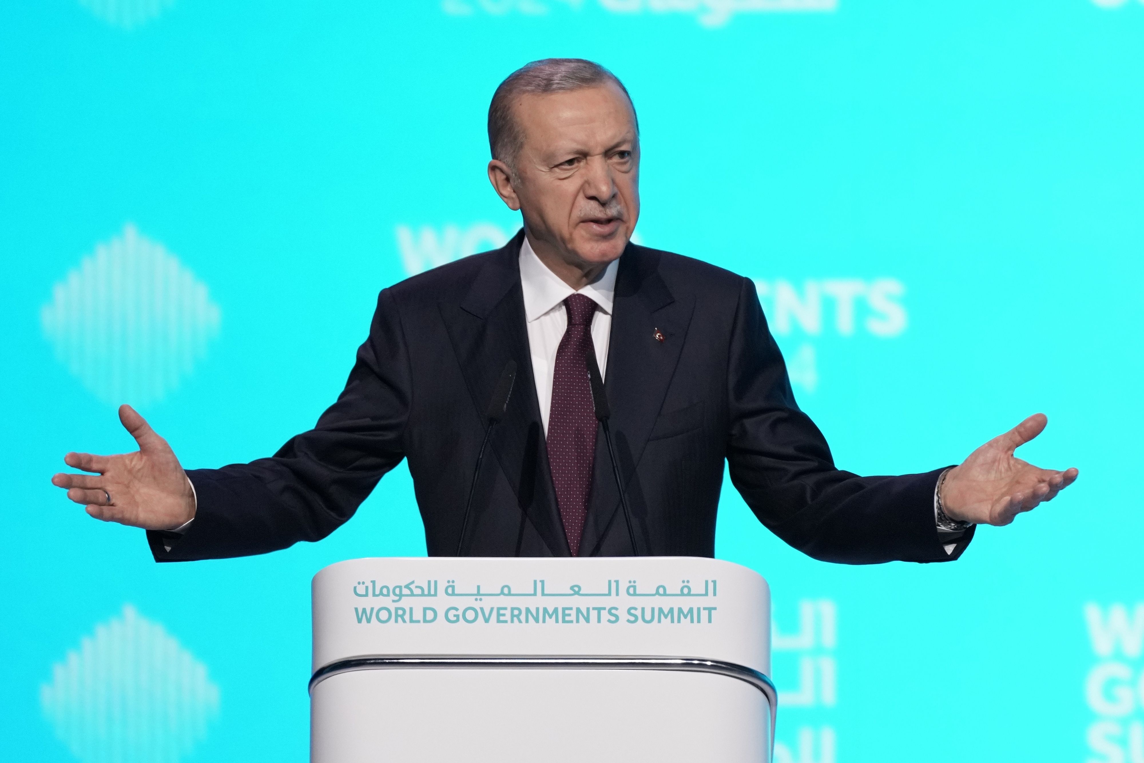 土耳其總統艾爾段(Tayyip Erdogan)。(美聯社/達志影像)