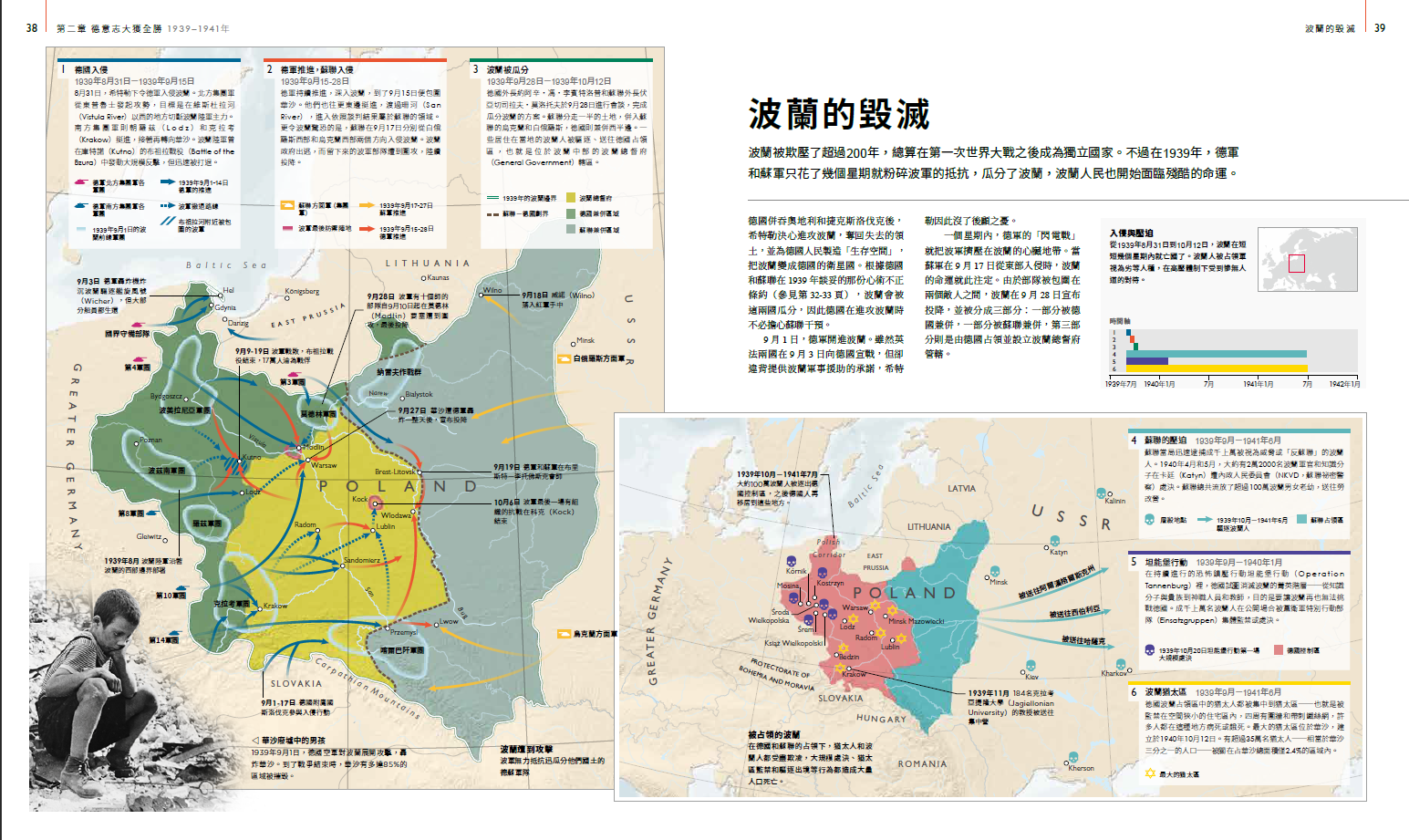 波蘭毀滅。(圖片提供 大石國際文化出版)