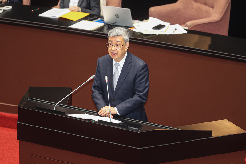 行政院長陳建仁。(圖：中央社)