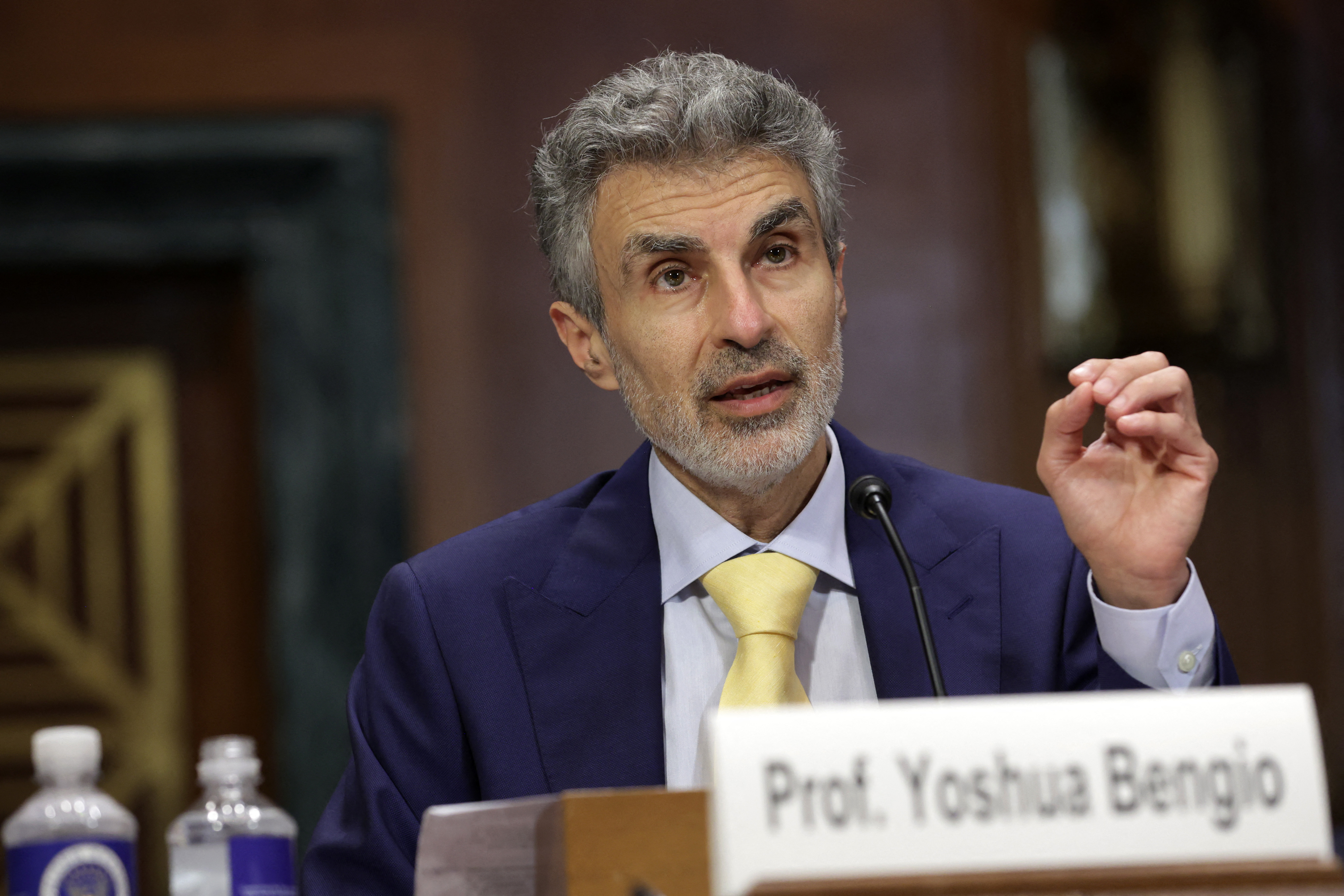 人工智慧（AI）研究先驅班吉歐（Yoshua Bengio）。 (AFP)
