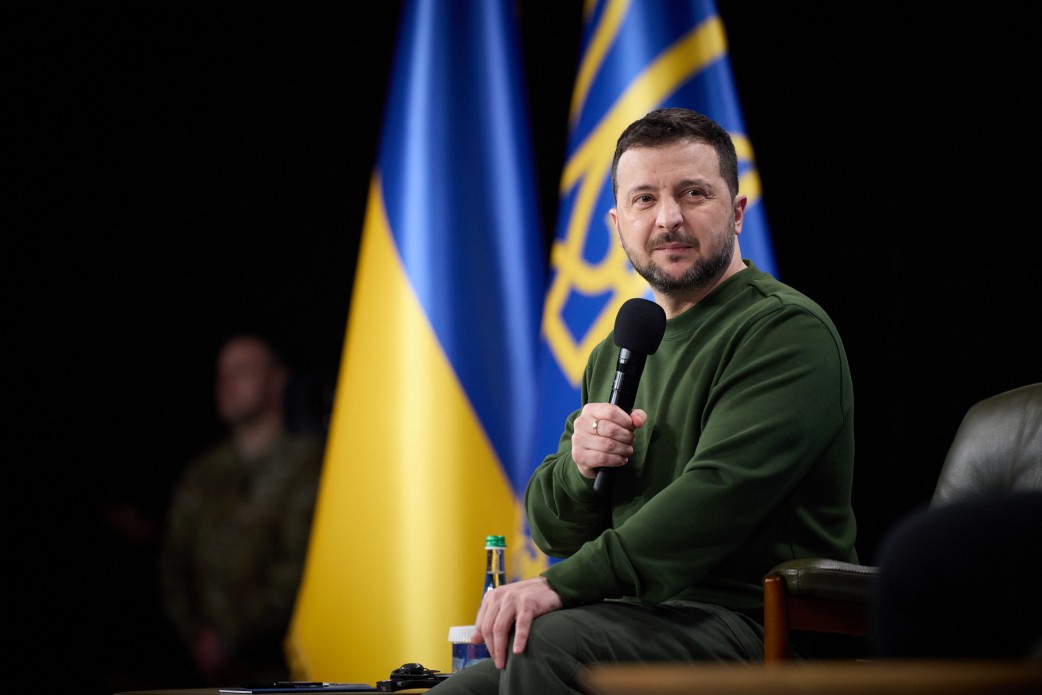 烏克蘭總統澤倫斯基(Volodymyr Zelensky)。(圖:烏克蘭總統府)
