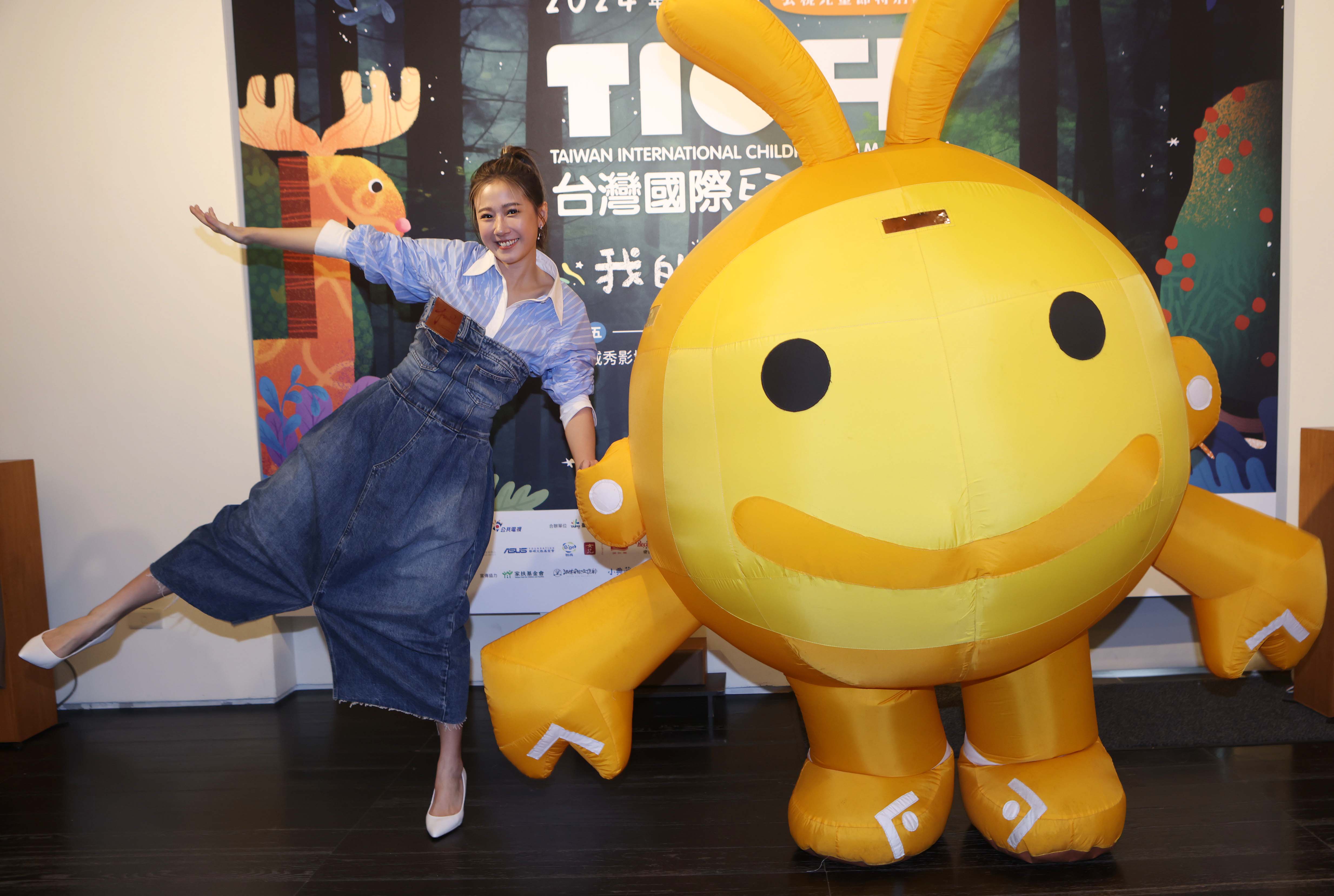 「2024第十一屆台灣國際兒童影展」金馬最佳女配方志友任影展代言人，暢談把關兒童影音教育秘方，同時推薦親子必看片單。(公視提供)