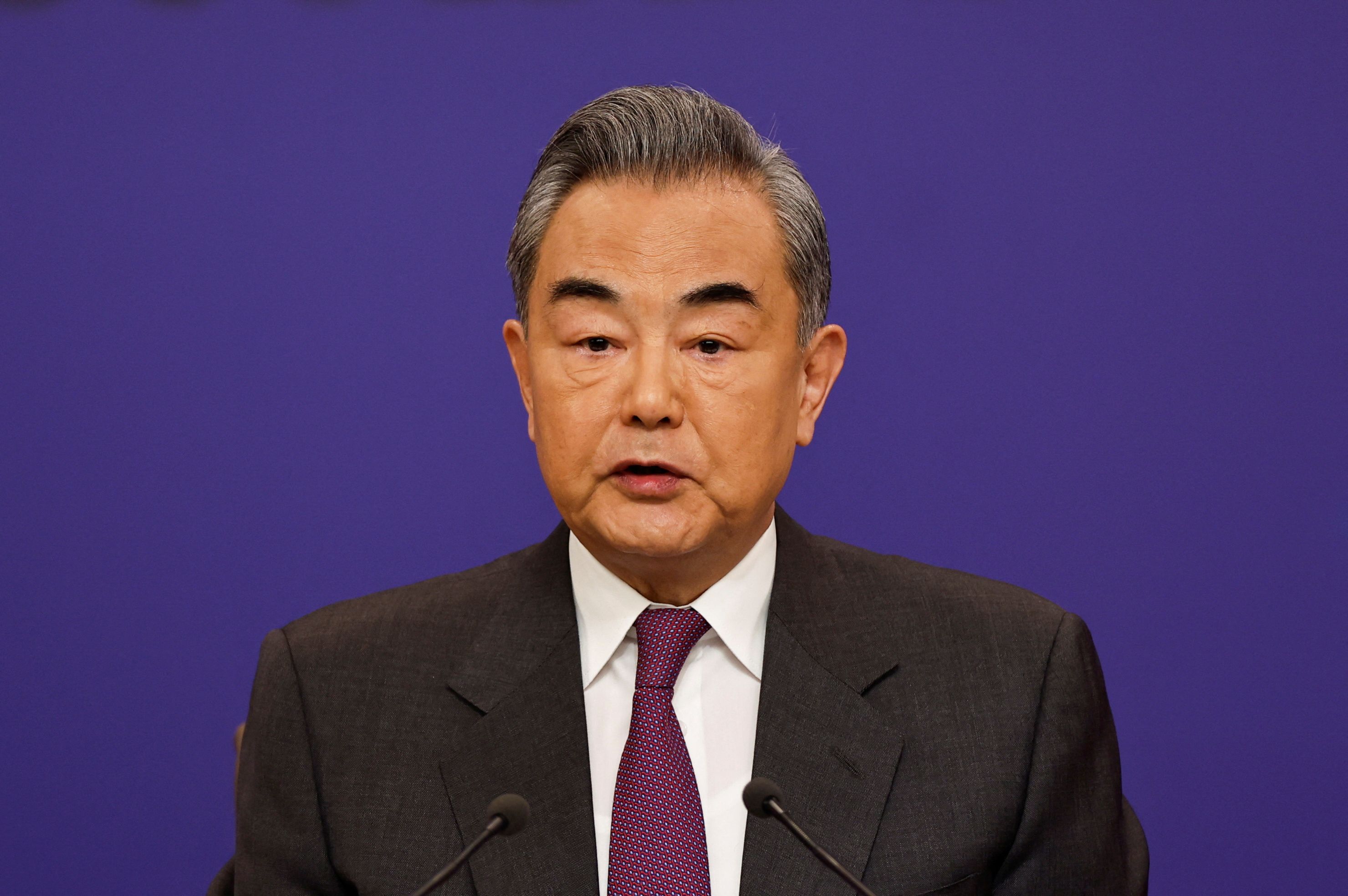中國外交部長王毅。(路透社/達志影像)