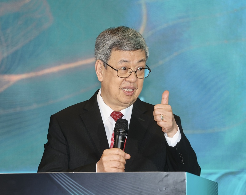 前副總統陳建仁 (中央社資料照片)