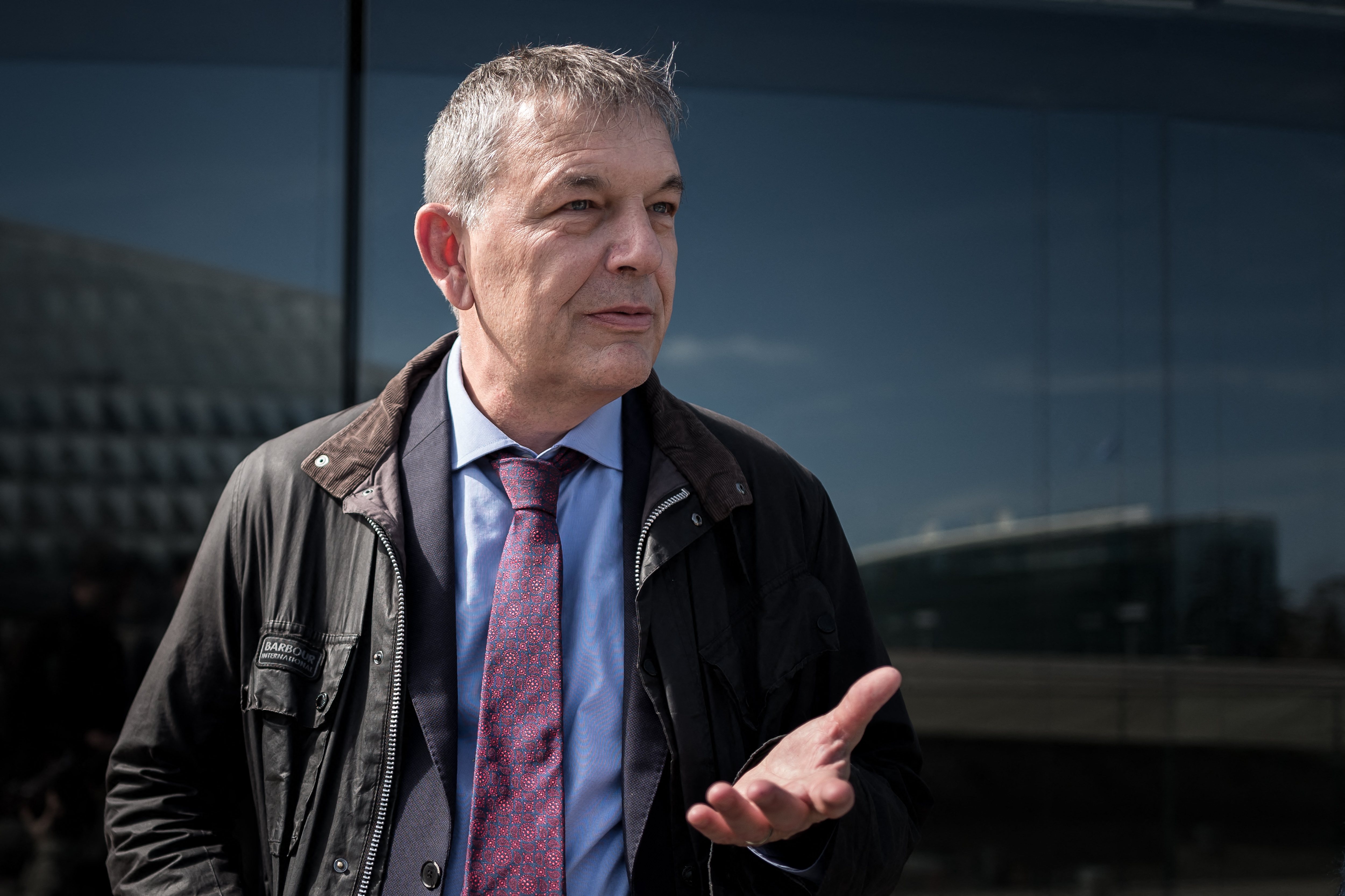 聯合國近東巴勒斯坦難民救濟工作署負責人拉扎里尼(Philippe Lazzarini)。 (資料照片/ AFP)