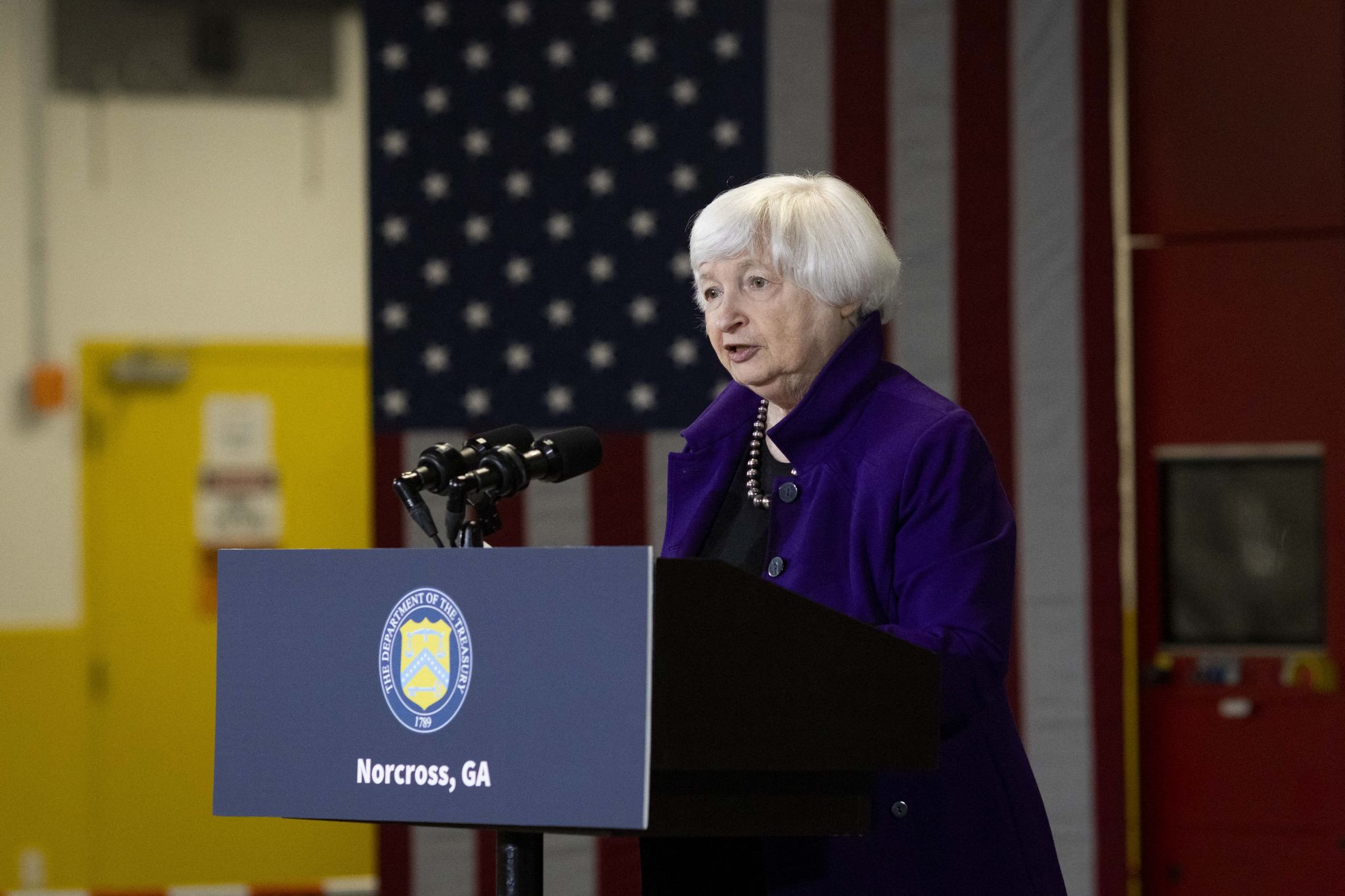 美國財政部長葉倫(Janet Yellen)。 (AFP)