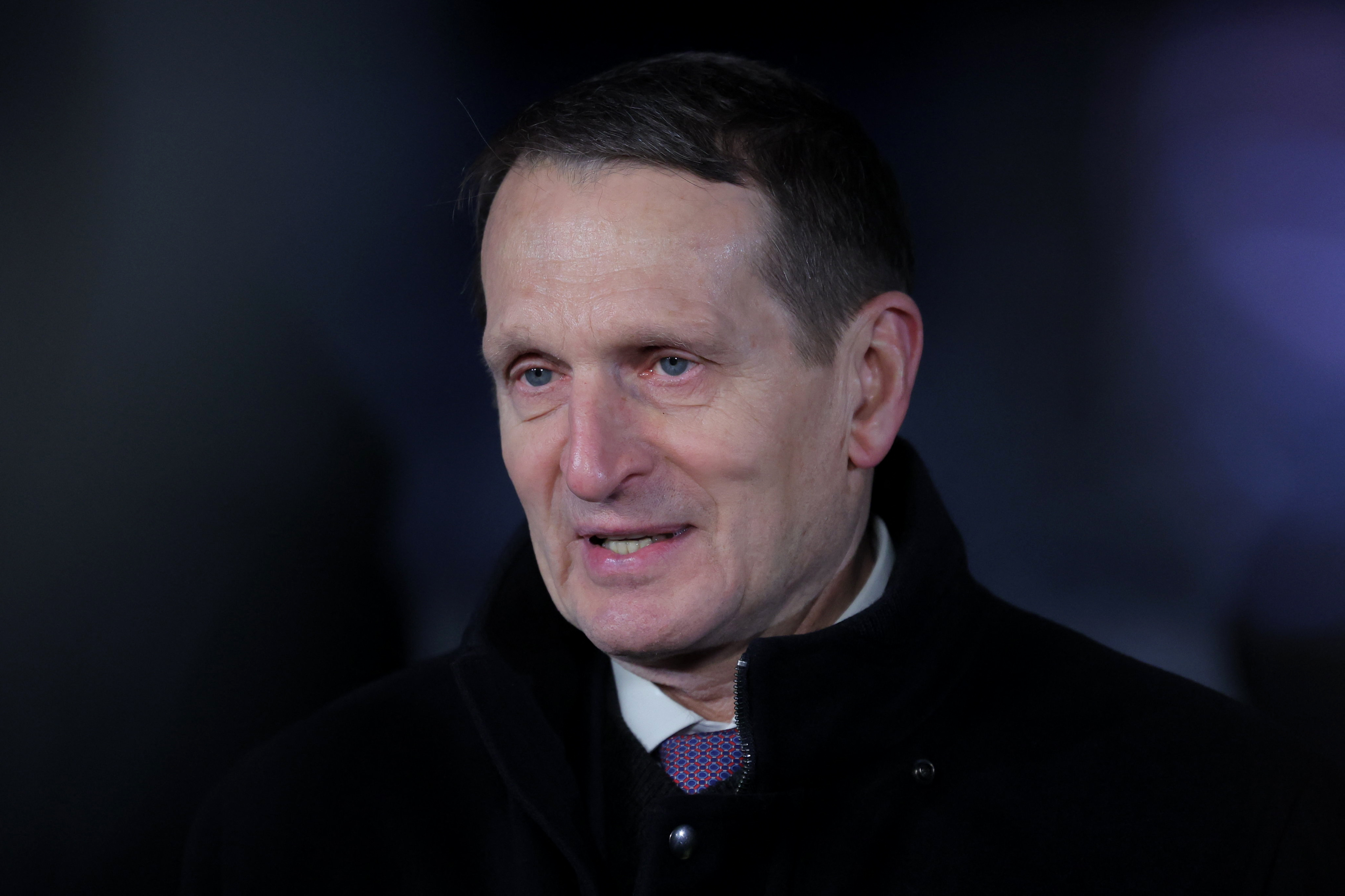 俄羅斯對外情報局局長納雷什金(Sergei Naryshkin)。(AFP)