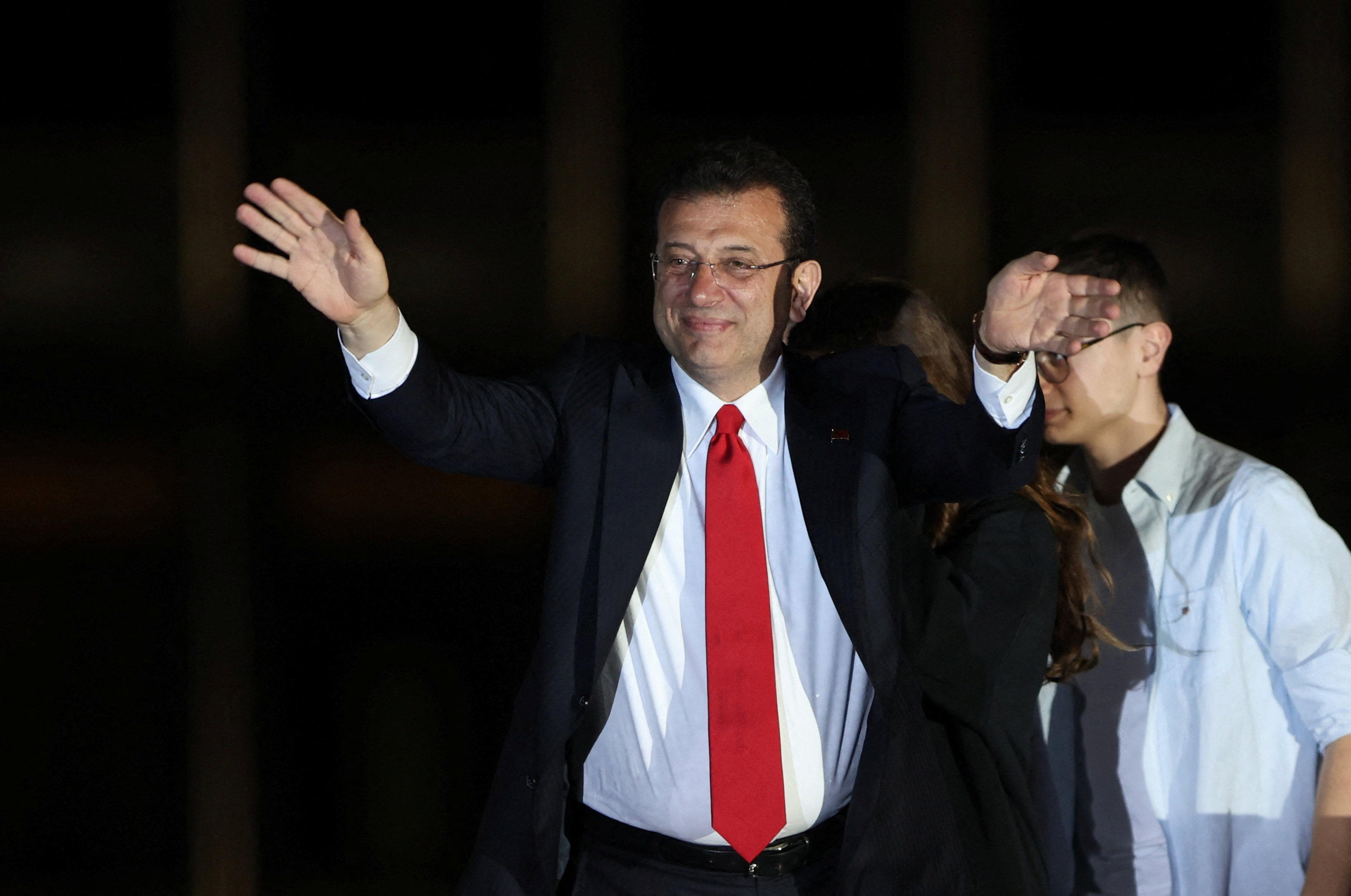 伊斯坦堡巿長伊瑪莫魯(Ekrem Imamoglu)。(路透社/達志影像)