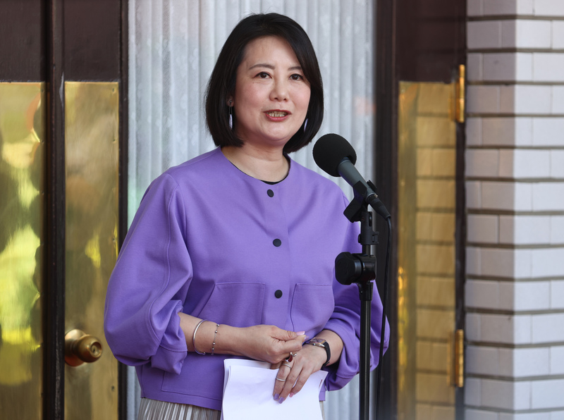 民進黨立法院黨團幹事長吳思瑤。(資料照/中央社)