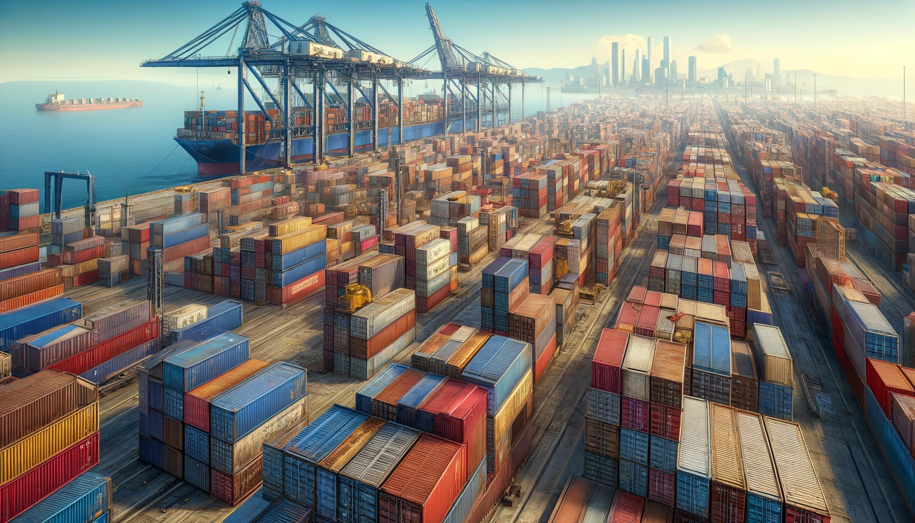 據報導，香港長江和記實業有限公司暫緩出售海外港口的計畫，預料下週不會簽定任何協議。示意圖。(AI生成圖)