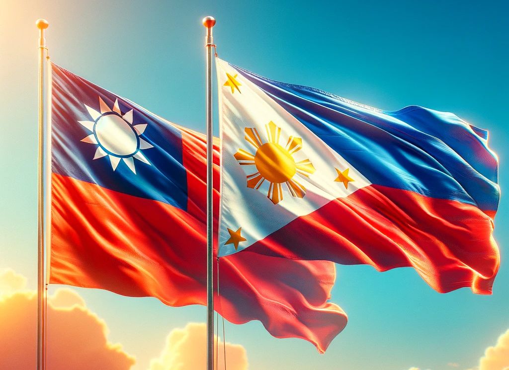 台菲關係示意圖。(AI生成圖)