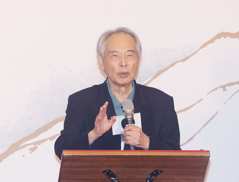 90歲客家文學巨擘李喬。資料照。(圖：中央社)