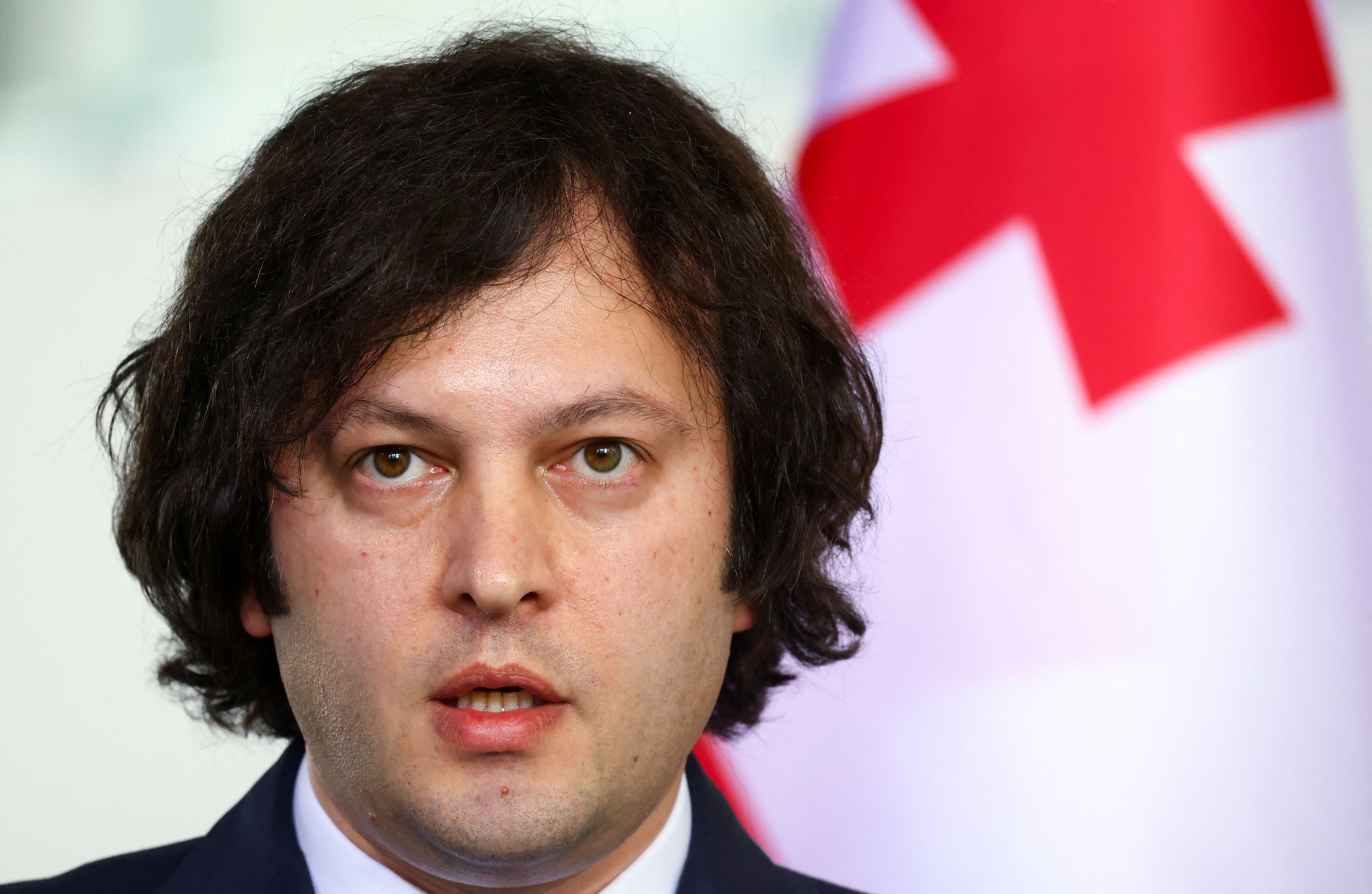 喬治亞總理科巴伊澤(Irakli Kobakhidze) (路透社/達志影像)