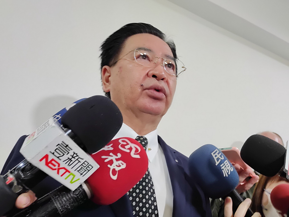 外交部長吳釗燮9日表示，目前邦交關係都沒有問題，短期內不會出現狀況 (央廣檔案/記者王照坤 攝)