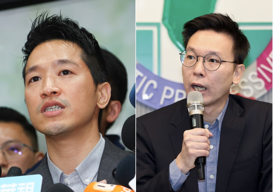 準總統賴清德公布新人事，何志偉(左)將任總統府副祕，林飛帆(右)接國安會副祕。(中央社、Rti/央廣合成)