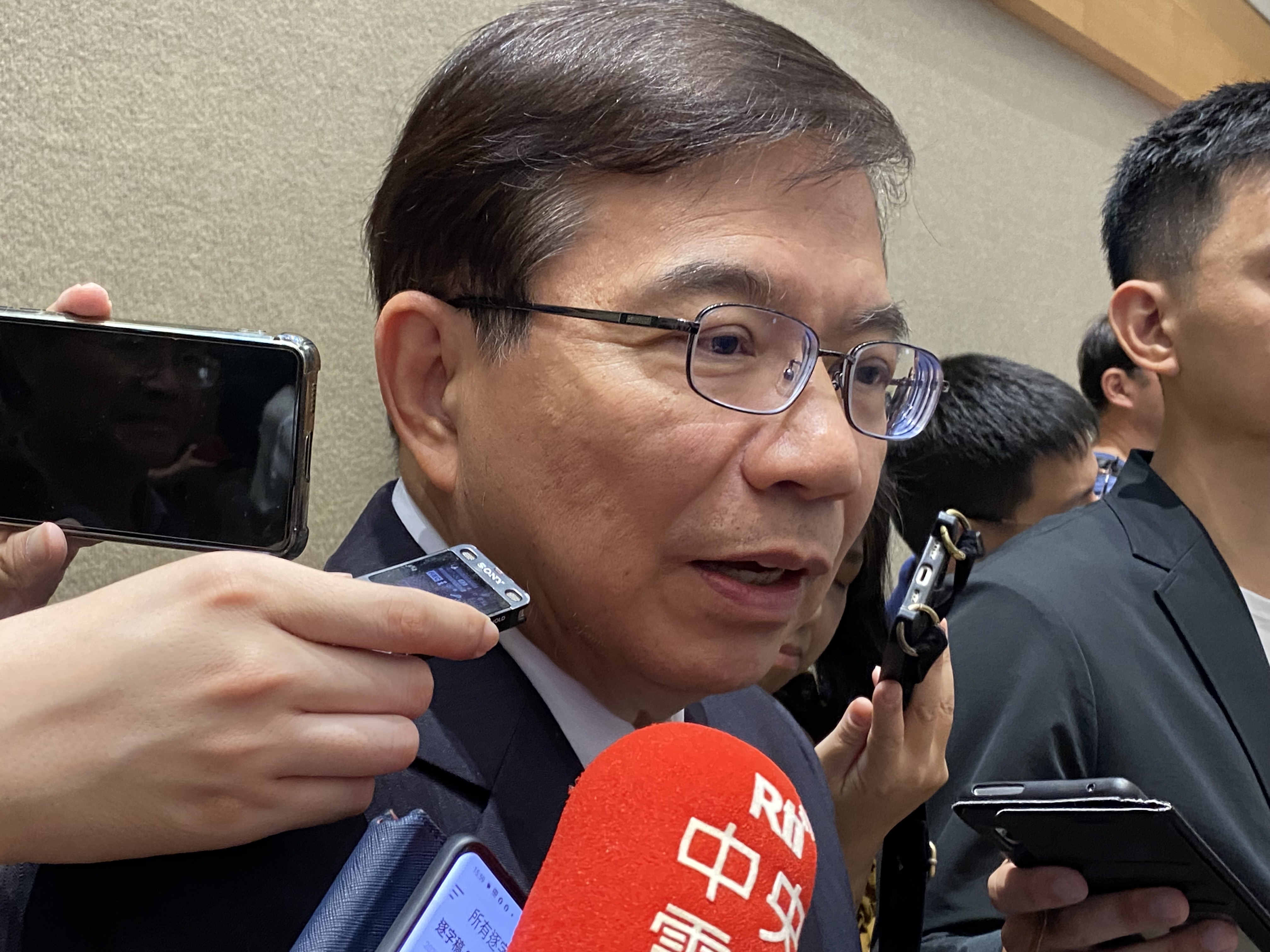 前交通部長王國材接任中華郵政公司董事長。(資料照/吳琍君 攝)