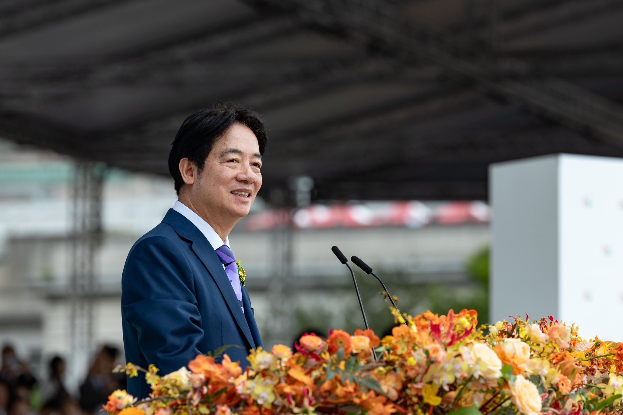 總統賴清德發表就職演說。資料照。(圖：總統府提供)