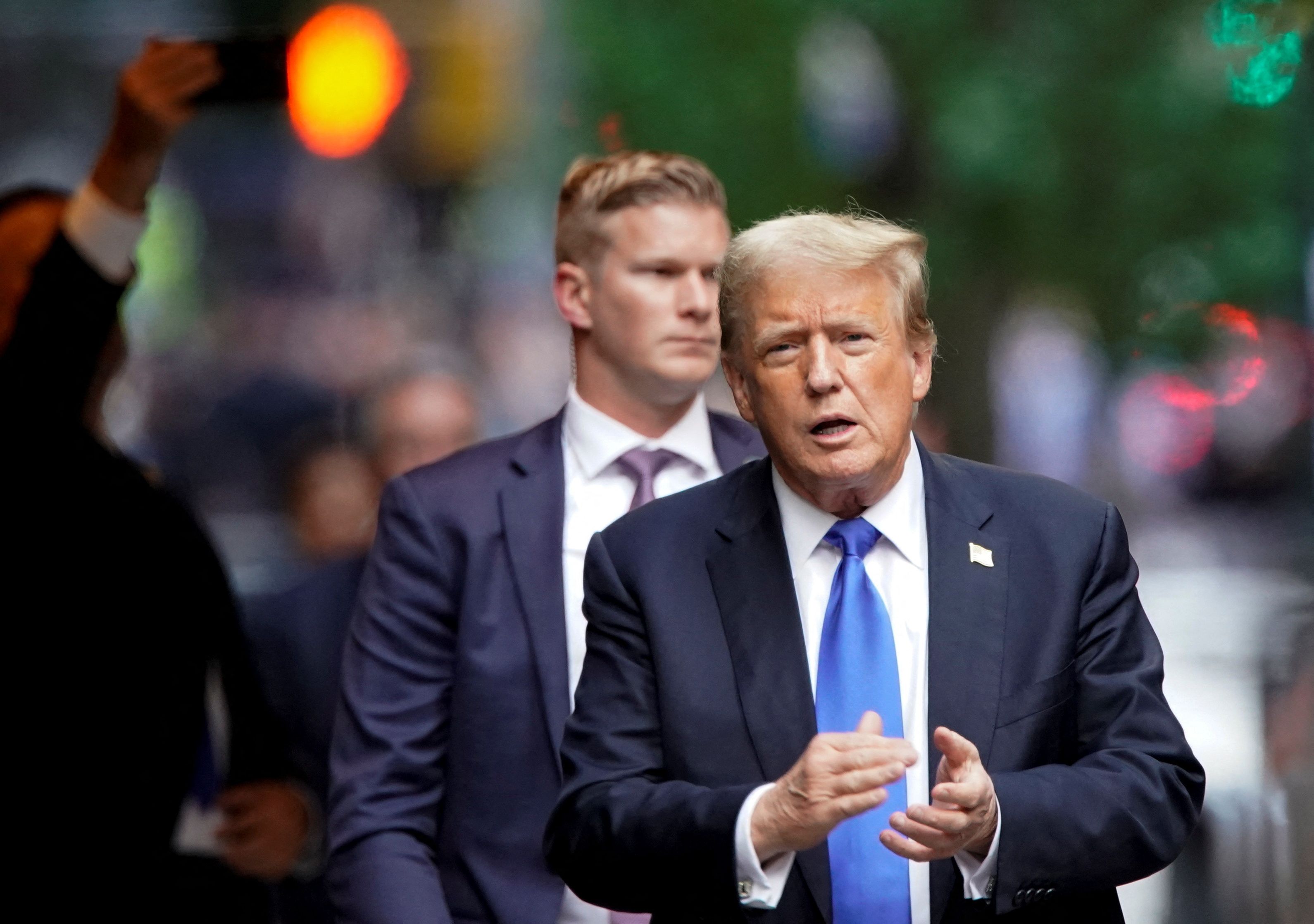 美國共和黨總統候選人川普。(路透社/達志影像)