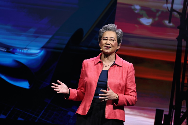 超微(AMD)董事長暨執行長蘇姿丰。資料照片 (圖：中央社)
