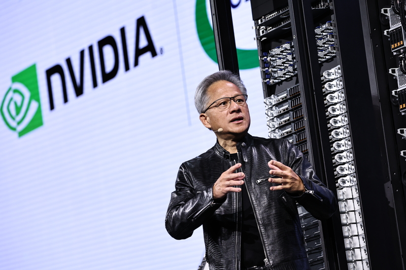 輝達（NVIDIA）執行長黃仁勳。 (圖：中央社)