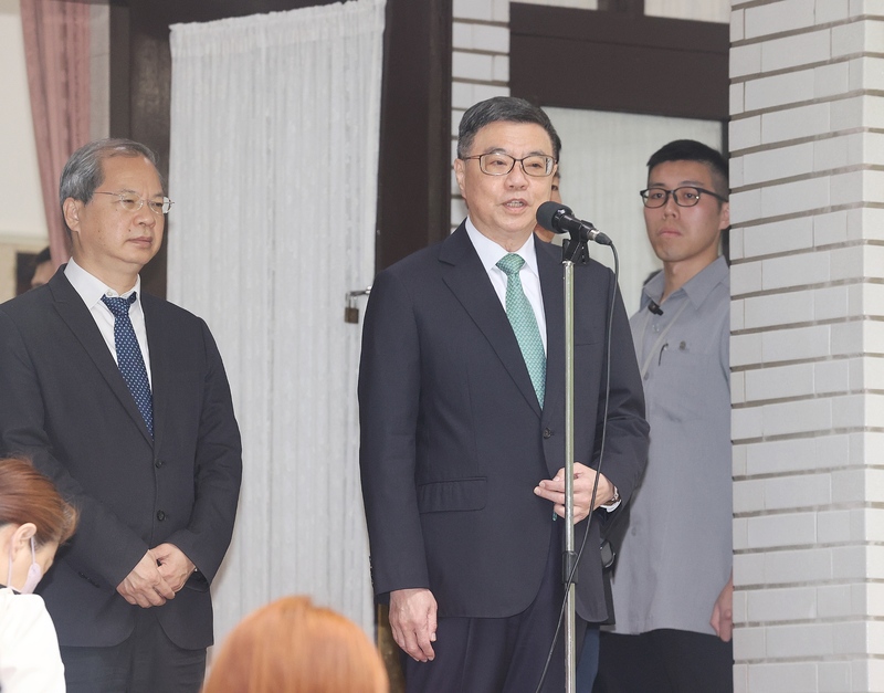 行政院長卓榮泰7日表示，希望朝野立委能支持覆議案，再一次審視法案內容，維護憲政秩序。(圖：中央社)