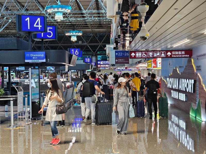 今年來台旅客已逾700萬人次。 (圖：中央社)